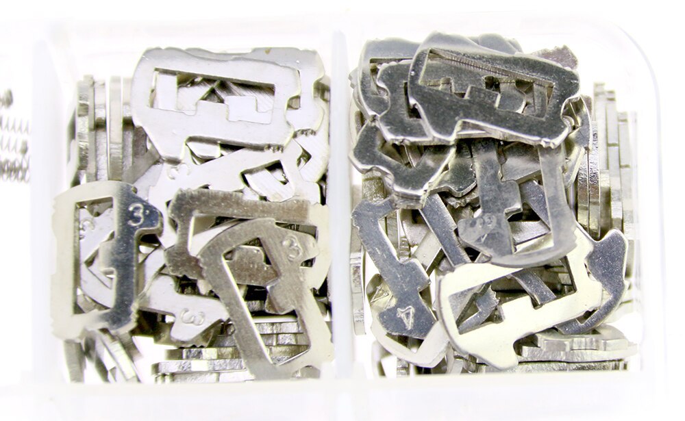 200pcs HU92 Car Lock Plate 8 type Car Lock Reed Locking Plate For BMW Locksmith Tools Auto Lock Repair Kit Accessories