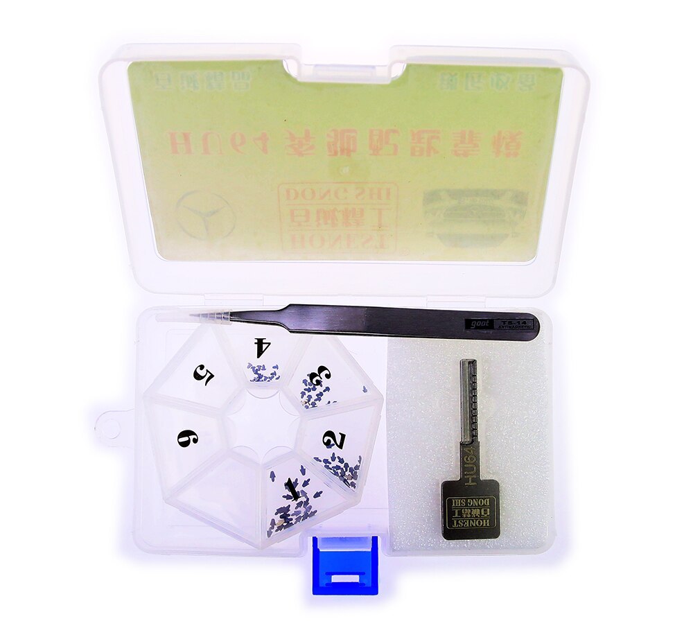 Honest HU64 car key moulds for key moulding Car Key Profile Modeling locksmith tools