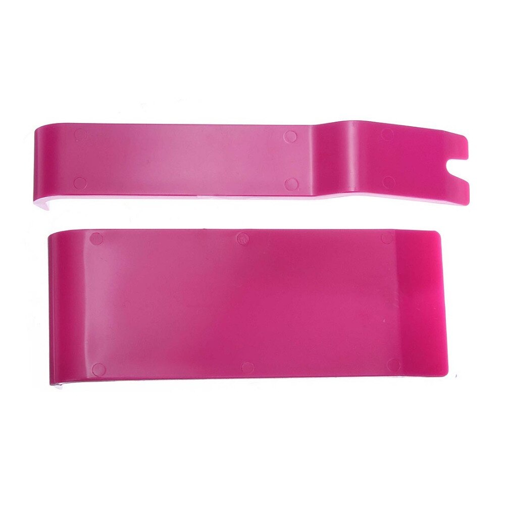 Rose Red 2 in 1 Durable Nylon Wedge Crowbar Locksmith Tool Master Crowbar Tool Lever Wedge Car Door Lock Opener
