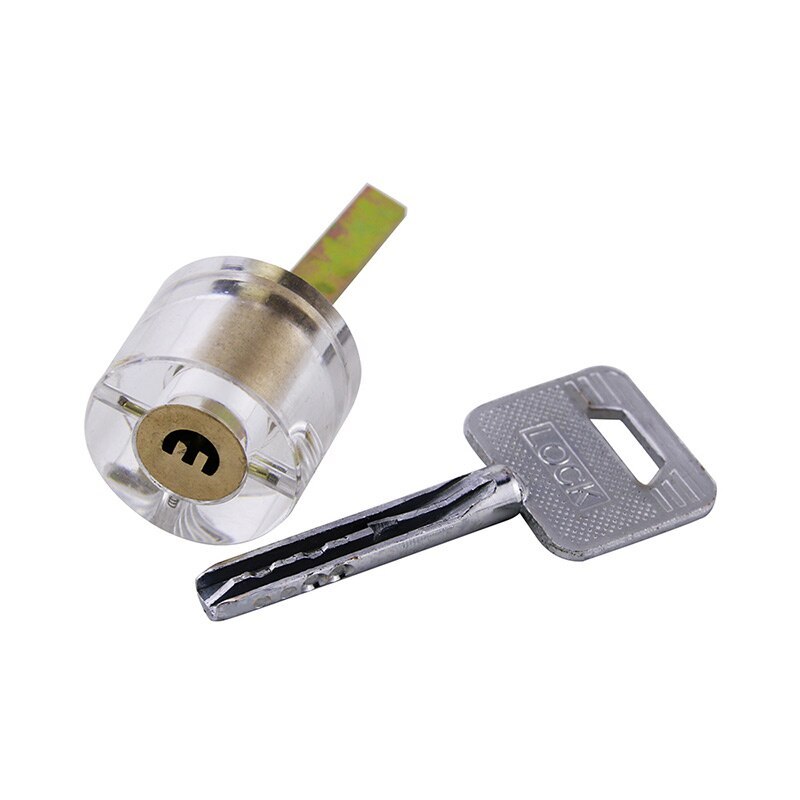 Cutaway Transparent Security Lock Training Skill Visable Practice Padlocks For Locksmith Tools