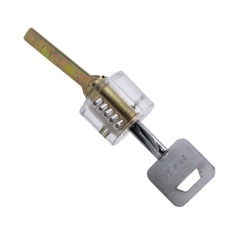Cutaway Transparent Security Lock Training Skill Visable Practice Padlocks For Locksmith Tools