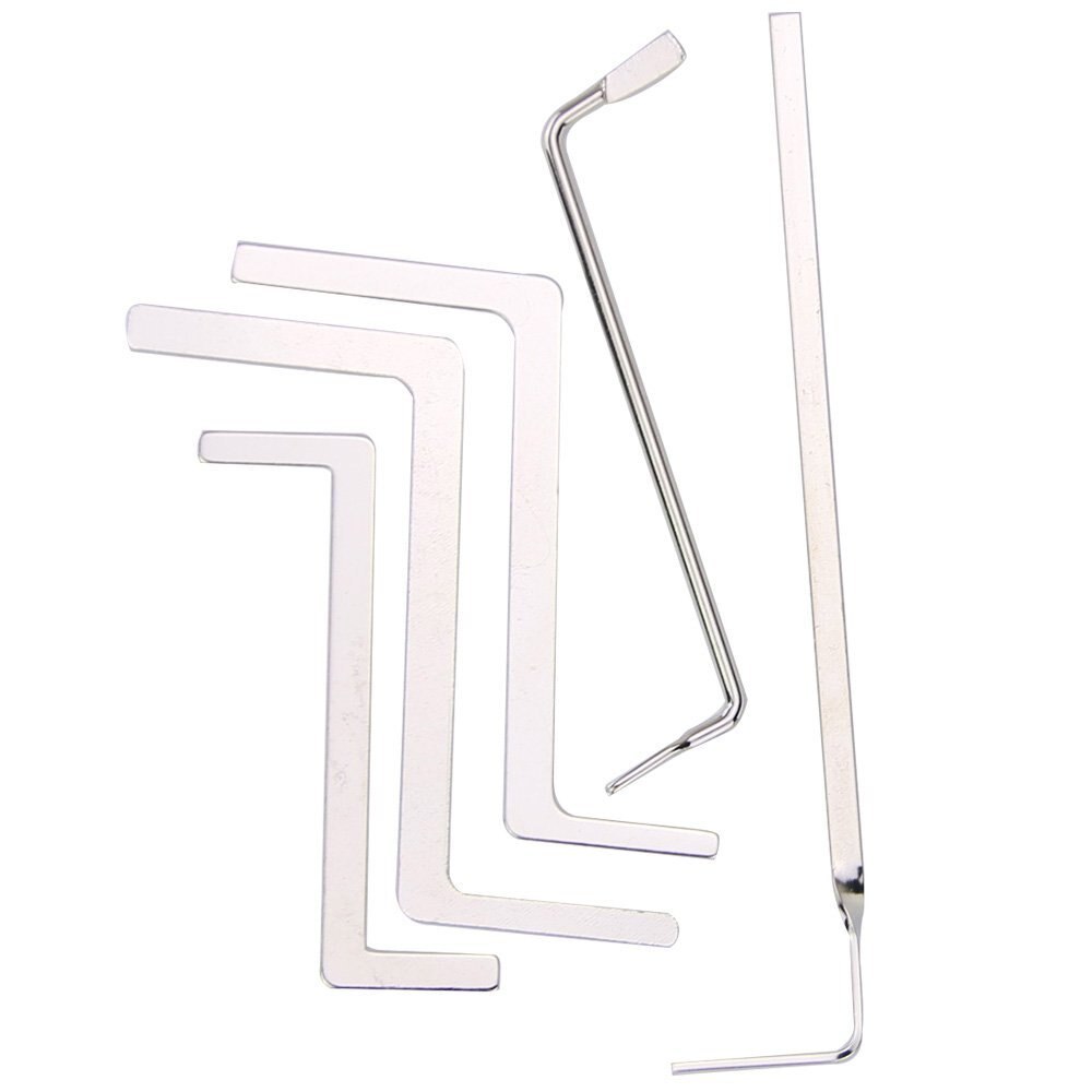12Pcs Lock Broken Key Extractor Remove Removal Hooks Needle Lock pick Locksmith Tool Set Hand Tools