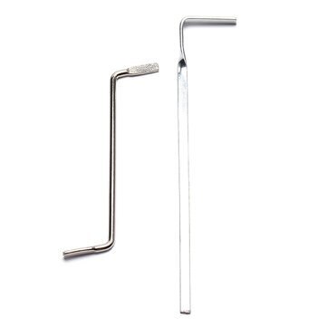 5 Pcs Lock Pick Locksmith Tools Multifunction Metal Tension Wrenches Rotating Rod/Puch Rod Tool Tubestension Wrench For locksmith supplies