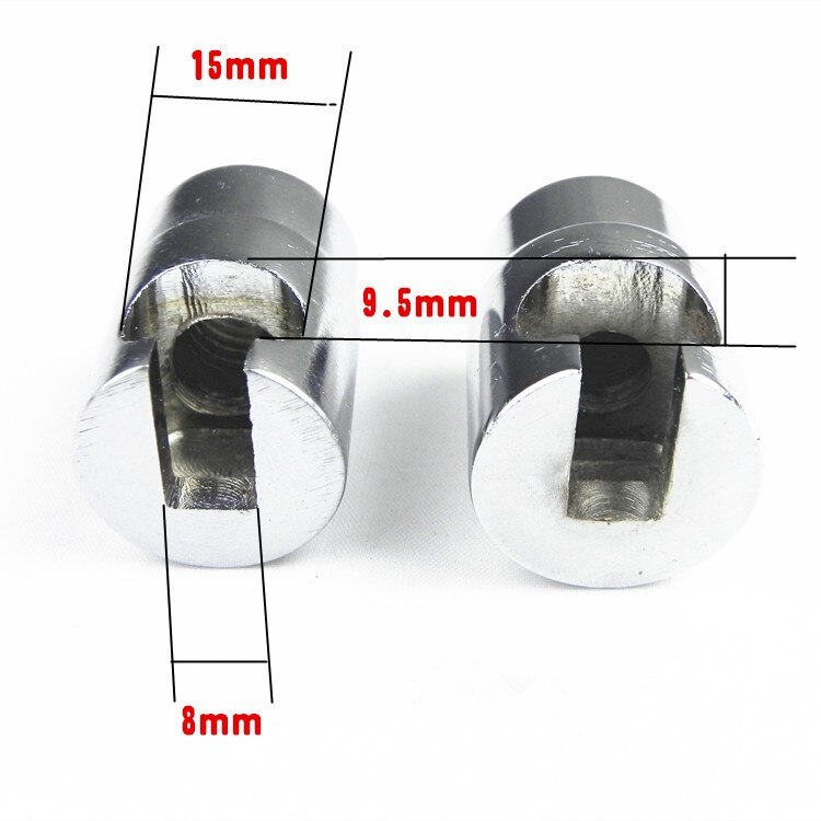 Car Aluminum Alloy Dent Repair Puller Head PDR Adapter Screw Tips for Slide Hammer and Pulling Tab M10 M12 M16 Tool