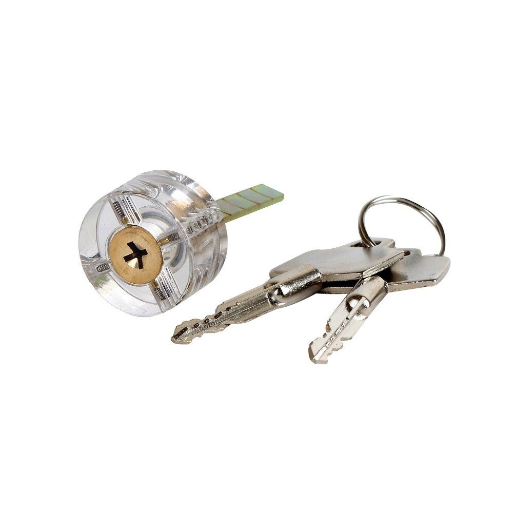 7 in 1 Practice Lock Set Transparent Cutaway Practicing Beautiful and Practical Training Skill For Locksmith tools