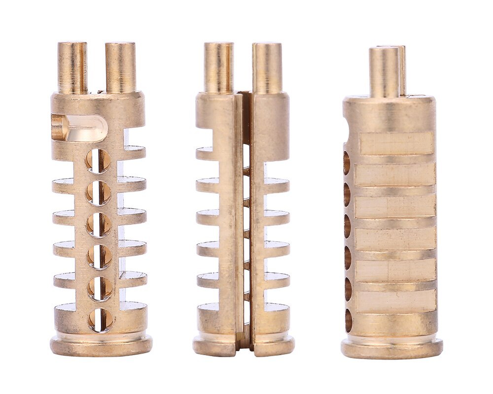 DIY Locksmith Training Lock Transparent Visible Pick Cutaway Practice Padlock Lock Locksmith Tool With Broken Key Locksmith Supplies