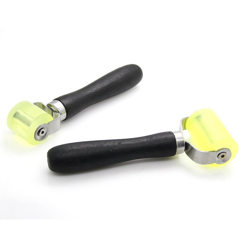 Auto Car Sound Insulation Construction Tools Silicon Roller Car Sound Deadener Application Rolling Wheel Roller Car Repair Tools
