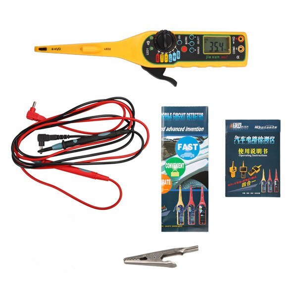 Automotive Circuit Tester Multimeter Lamp Car Repair Electrical Multimeter Lighting Auto Repair Tool