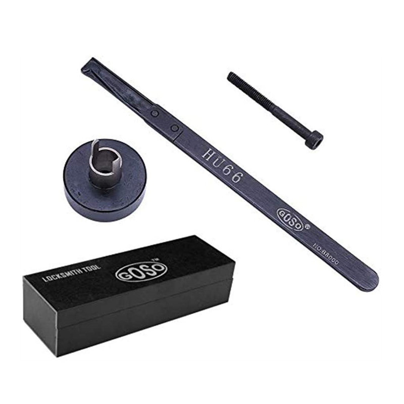GOSO HU66 Inner Groove Lock Pick locksmith tools for VW, SEAT, Porche, Audi, Skoda, VAG Group