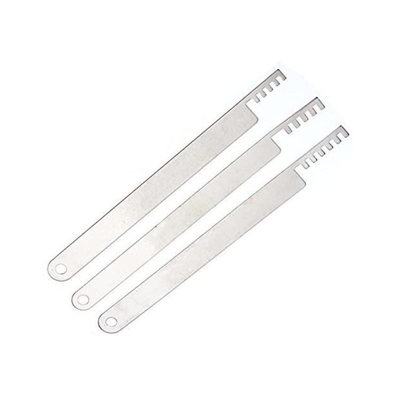 7pcs Comb Pick Tool Stainless Steel Padlock Lock Picks Locksmith Tools for House
