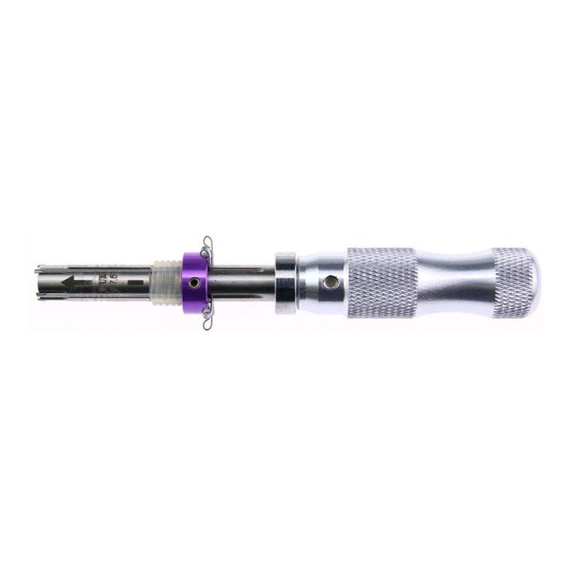 Tubular Pick Tool 3 in 1 Longer 7Pins 7.00MM 7.5MM 7.8MM Adjustable Tubular Lock Pick Set