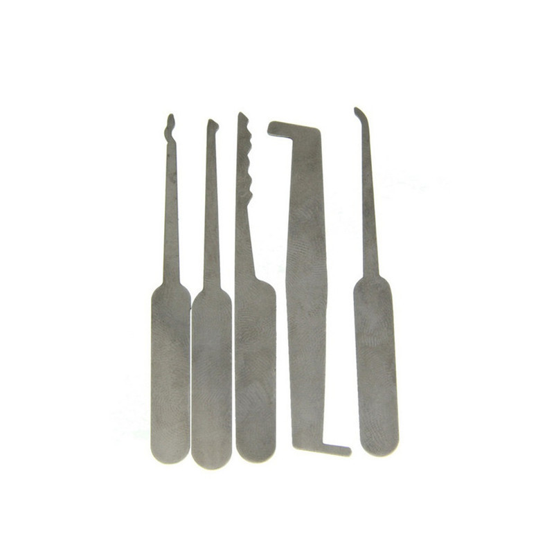 James Bond Credit Card Lock Pick Set  with Padlock Lock Crystal Cutaway Lock Opener Locksmith Tools