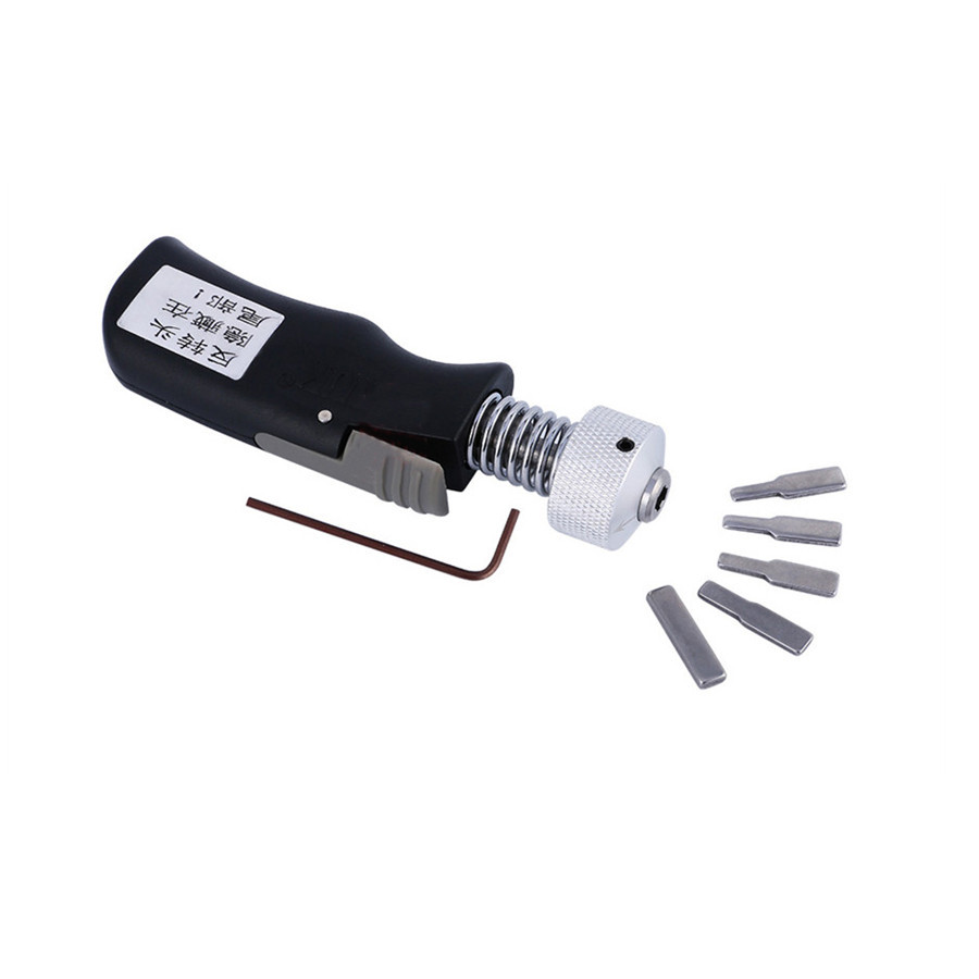 HUK Straight Shank Civil Lock Pick Plug Spinner Quick Turning Tools Locksmith Tool