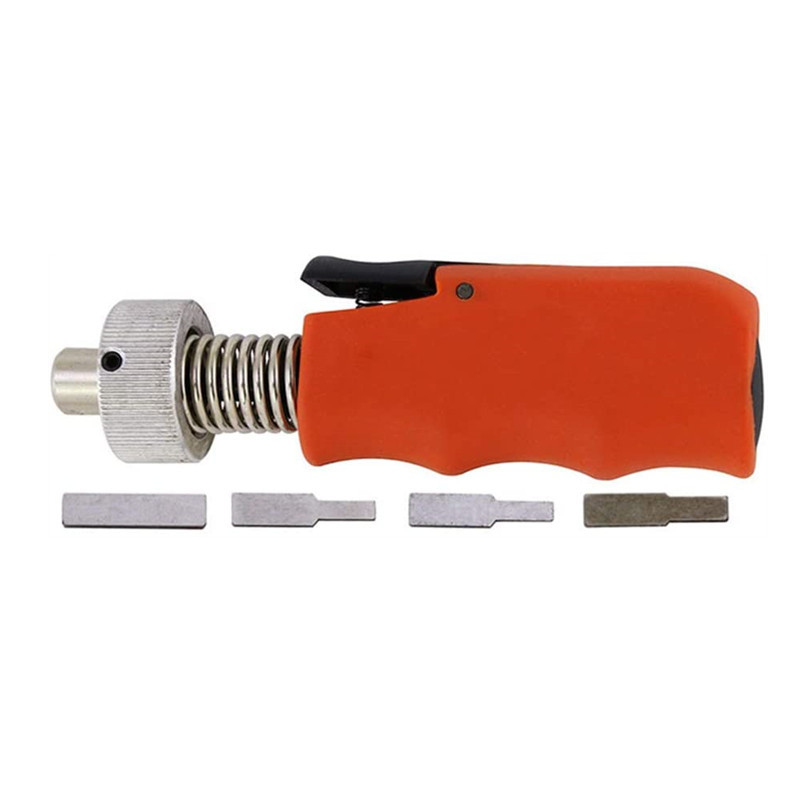 GOSO 180 Degree Rotation Lock Pick Plug Spinner Straight Shank Civil Plug Spinner Quick Turning Tools Lock Pick Locksmith Tool
