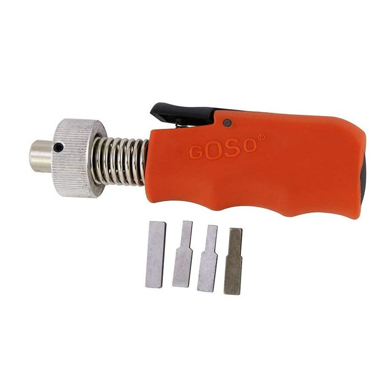 GOSO 180 Degree Rotation Lock Pick Plug Spinner Straight Shank Civil Plug Spinner Quick Turning Tools Lock Pick Locksmith Tool