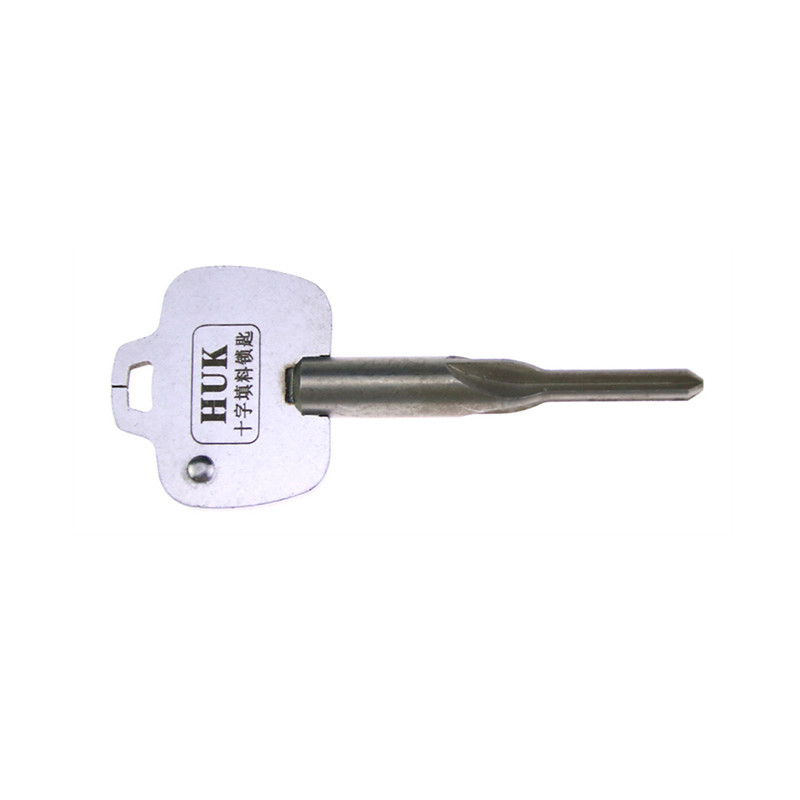 HUK Almighty Multifunction Master Cross Key Locksmith Supplies Stainless Stell for Cross Lock