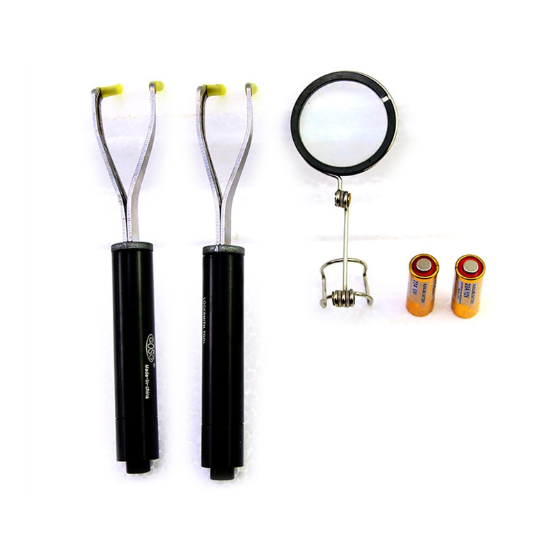 GOSO "Y" Shape Multipurpose Lighted Tension Wrench And Dial Pin For reading wafers, exam- ining keyways for stuck wafers