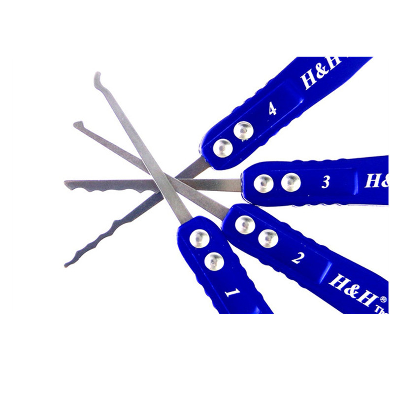 H&H 30 in 1 Lock Picks Tools Lock Pick Set Lock Opener Locksmith Lock Picking Tools Professional Locksmith Tools