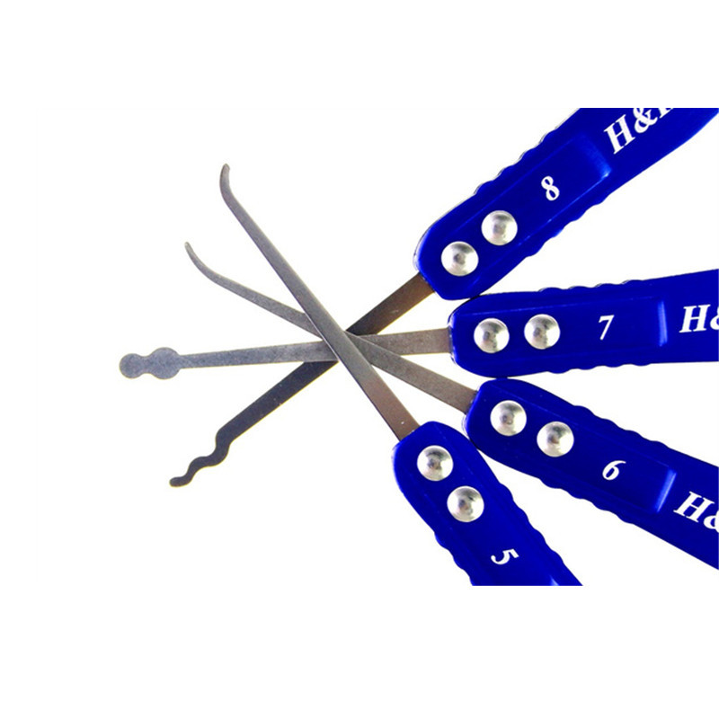 H&H 30 in 1 Lock Picks Tools Lock Pick Set Lock Opener Locksmith Lock Picking Tools Professional Locksmith Tools