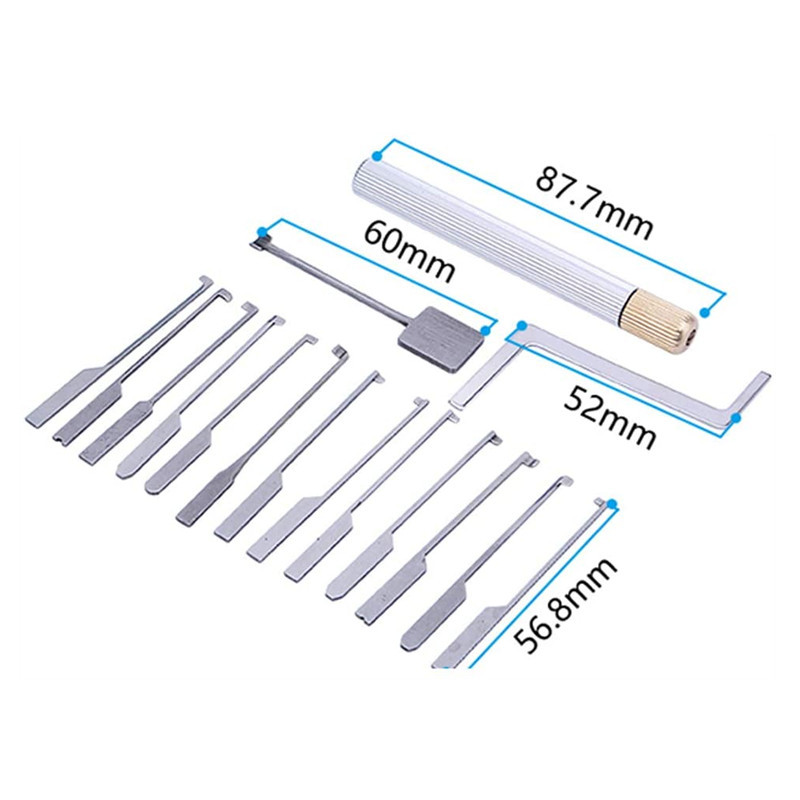 Goso Dimple Kaba Lock Pick Tools Unlocking Lock Pick Set Combination LockSmith Tools
