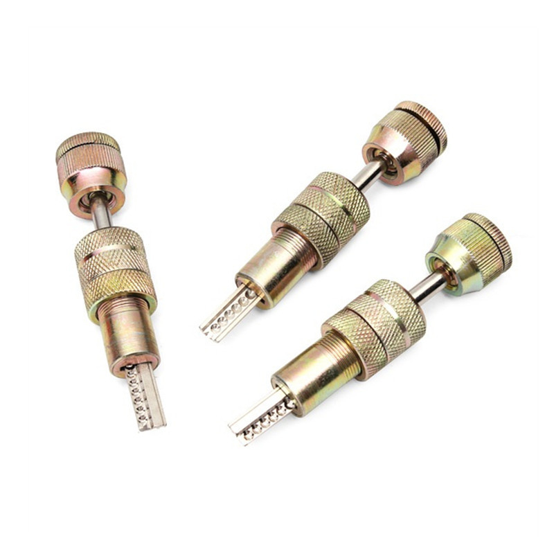 3 Pcs Telescopic Kaba Dimple Lock Quick Forced Open Tools Lock Pick Set Lock Pick Tools Locksmith Tools
