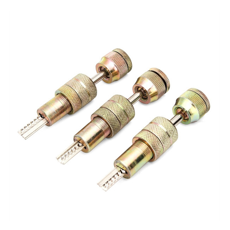 3 Pcs Telescopic Kaba Dimple Lock Quick Forced Open Tools Lock Pick Set Lock Pick Tools Locksmith Tools