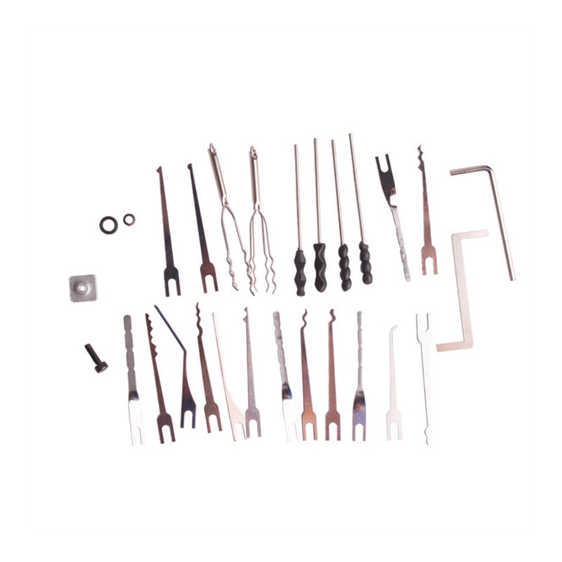 Cordless Electric Lock Pick Gun Electrical Lock Pick Gun Locksmith Tool Kit with lock picking blades set