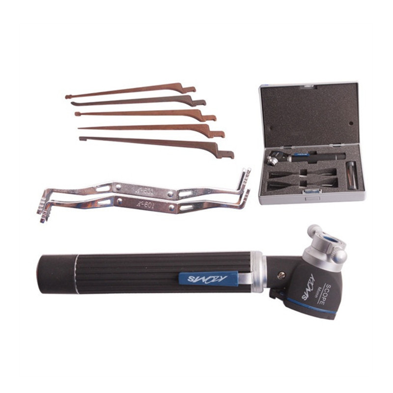 KLOM Eagle Eye Zoom Lock Pick Scope Set Auto Locksmith Tool Specialized High Light Tools To Light Up Lock Inside With Tension tools