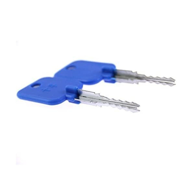 5pcs Locksmith Try-Out Keys Set for Cross Lock Repairing Tools Lock Pick Set