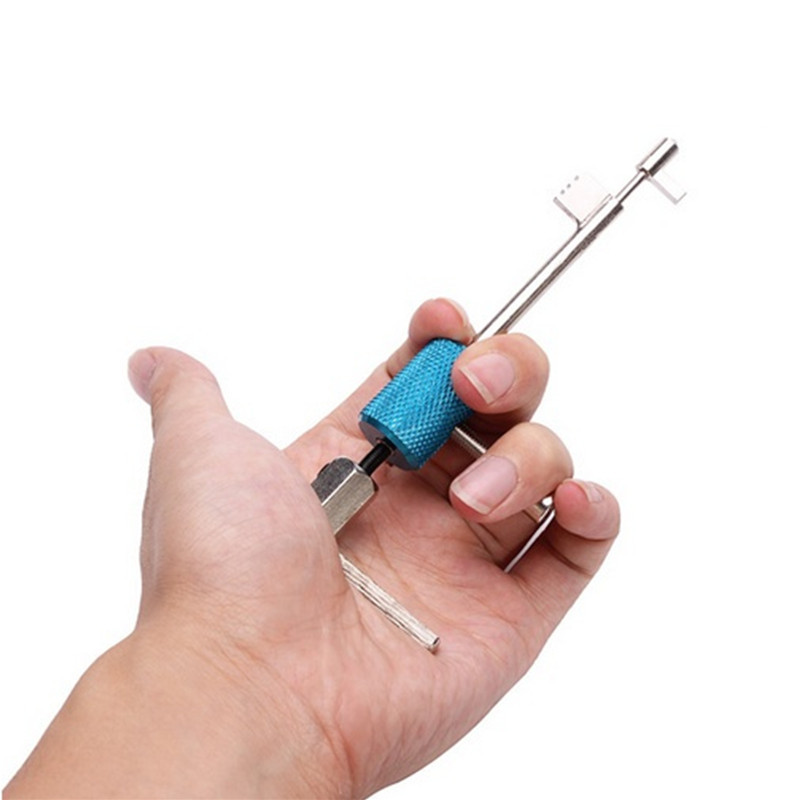 Civil Lock Quick Forced Open Lock Picks Tools Cross Lock Pick Set Door Opener Locksmith Tool