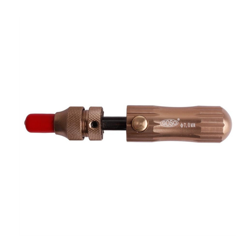 7 Pin Tubular Pick Tool 3 in 1 Lock Pick Tools 7.00MM 7.5MM 7.8MM with Transparent Plum Flower Lock Cylinder Locksmith Tools