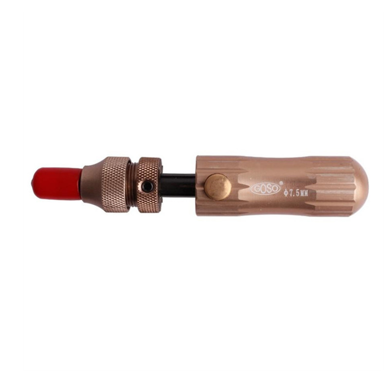 7 Pin Tubular Pick Tool 3 in 1 Lock Pick Tools 7.00MM 7.5MM 7.8MM with Transparent Plum Flower Lock Cylinder Locksmith Tools
