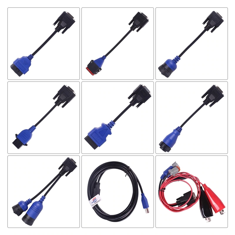 NEXIQ USB Link Diesel Truck Diagnose Interface Heavy Duty Truck Scanner with Software and All Installers