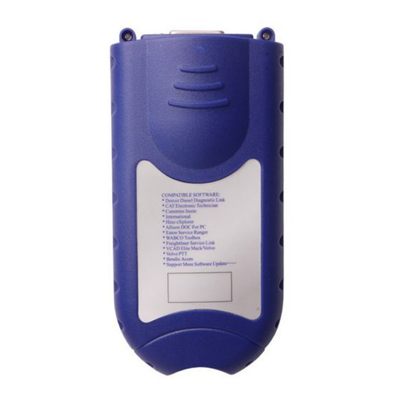 NEXIQ USB Link Diesel Truck Diagnose Interface Heavy Duty Truck Scanner with Software and All Installers