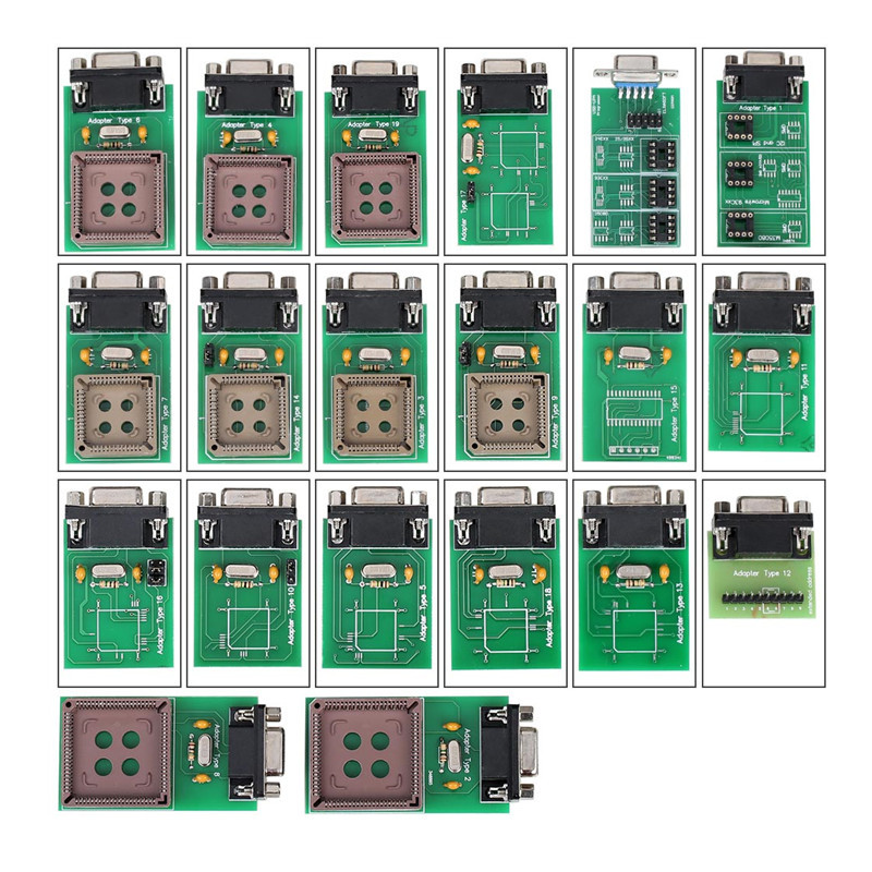 New UUSP UPA USB Programmer Adapter V13.10.11 ECU Chip Tuning Programmer Tool with Full Adapters
