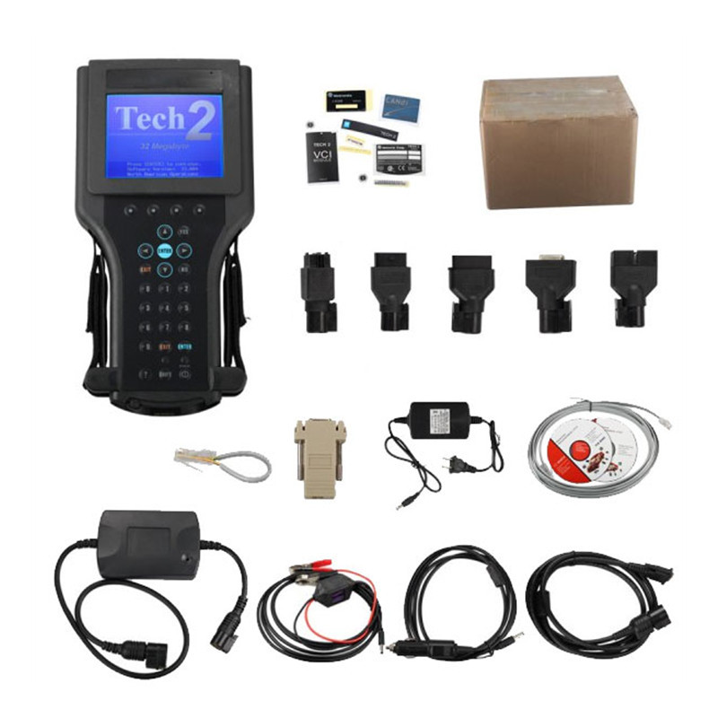 (US Ship）GM Tech2 Tech 2 GM Diagnostic Scanner with CANDI interface and TIS2000 Software Works for GM/SAAB/OPEL/SUZUKI/ISUZU/Holden