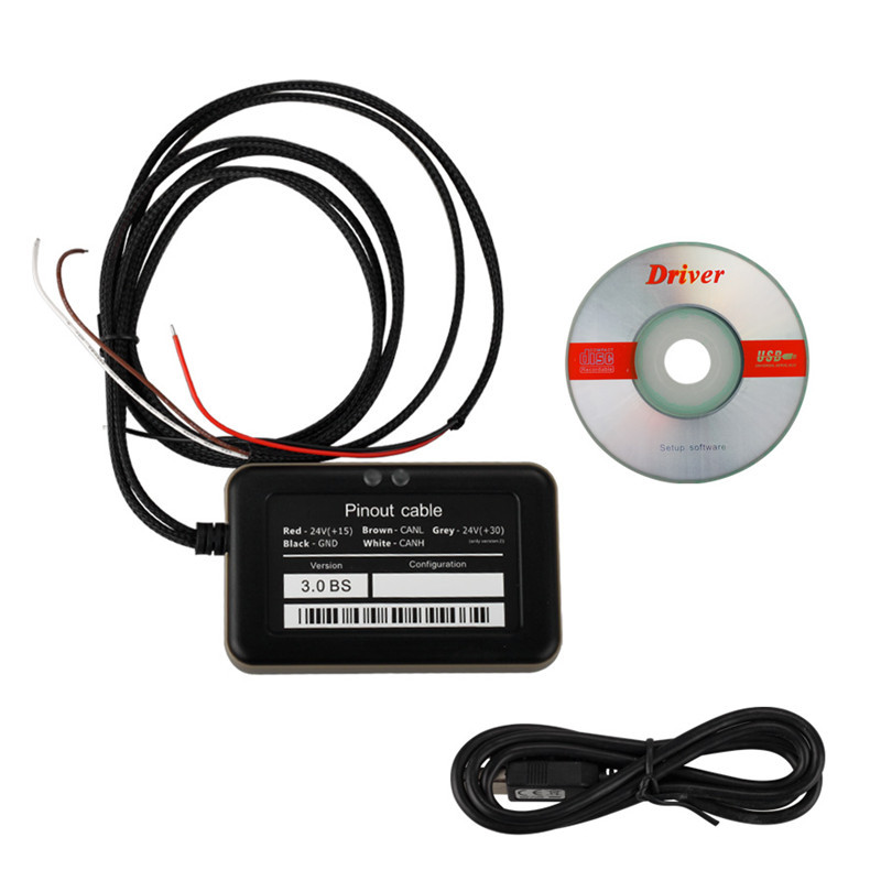 8 in 1 Truck Adblue Emulator with Nox Sensor Adblueobd2 Emulator for Mercedes MAN Scania Iveco DAF Volvo Renault and Ford