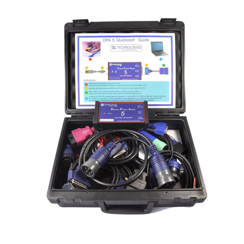 DPA5 DPA 5 Dearborn Protocol Adapter 5 Heavy Duty Truck Scanner Diagnostic Tool With Bluetooth