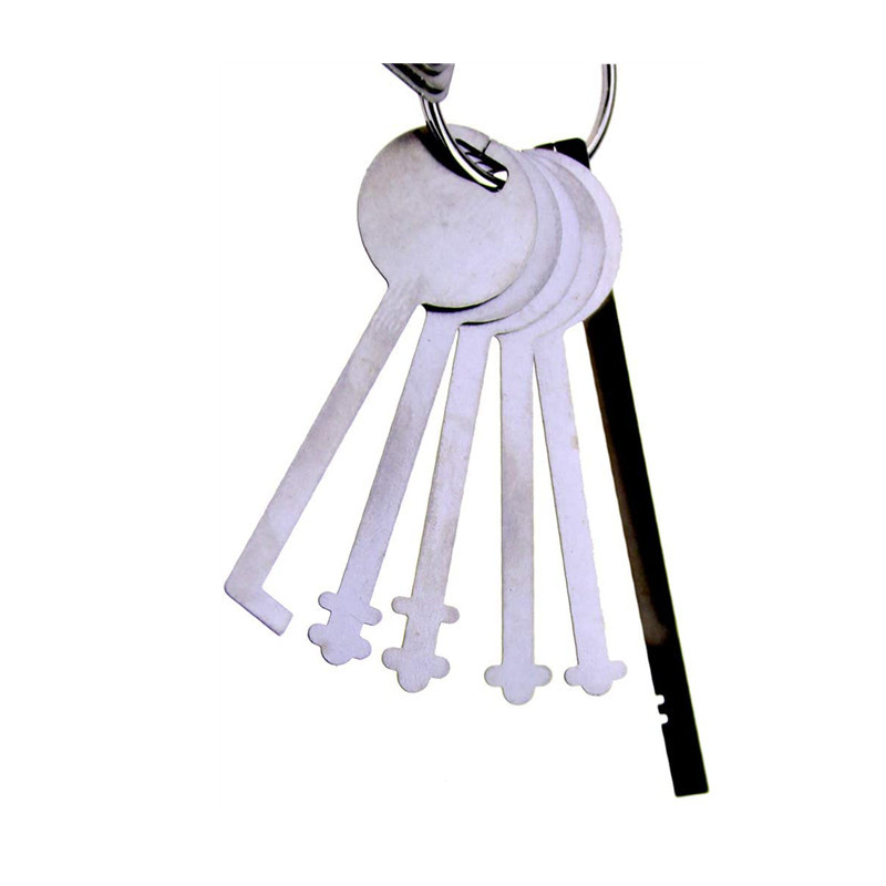 16pcs Jiggler Lock Pick Set Steel Car Door Lock Pick Tool Unlocking Lockpicks Locksmith Tools