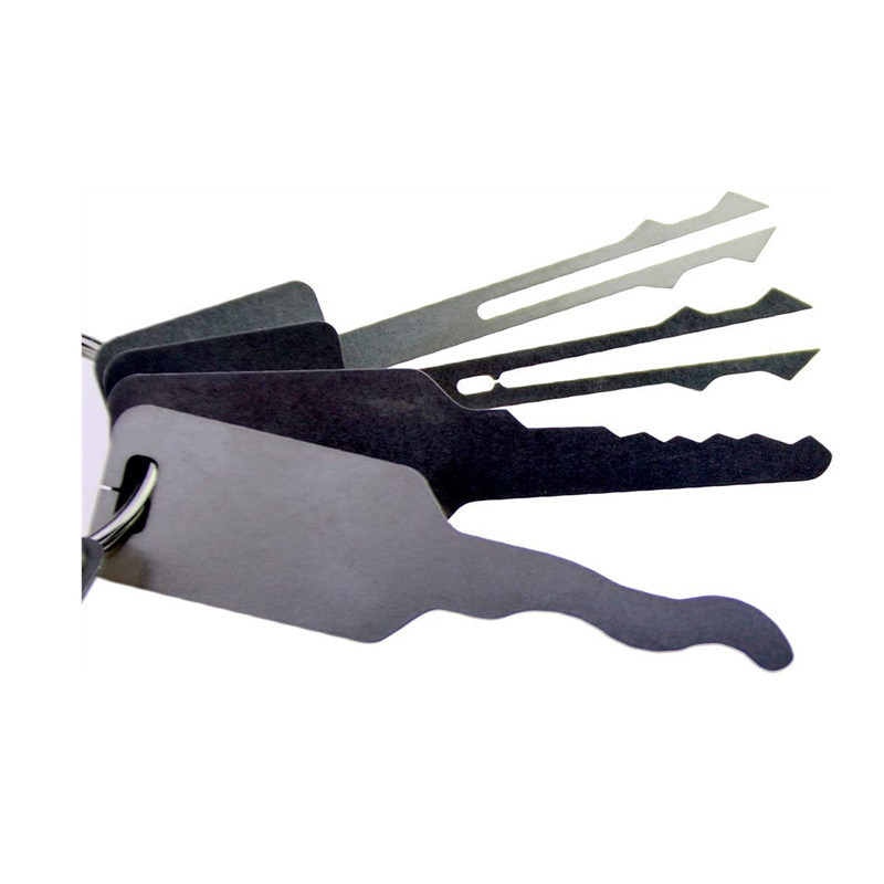 16pcs Jiggler Lock Pick Set Steel Car Door Lock Pick Tool Unlocking Lockpicks Locksmith Tools
