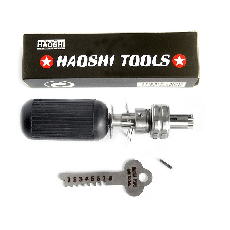 Adjustable 10 pin Tubular Pick Tool Lock Pick Set broken key tools Locksmith Tools