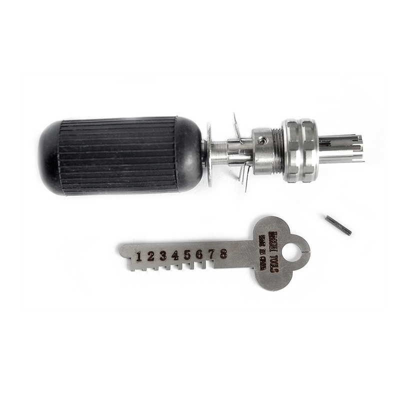 Adjustable 10 pin Tubular Pick Tool Lock Pick Set broken key tools Locksmith Tools