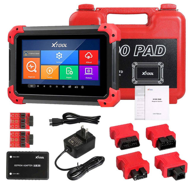 XTOOL X100 PAD Auto Key Programmer With odometer adjustment And IMMO