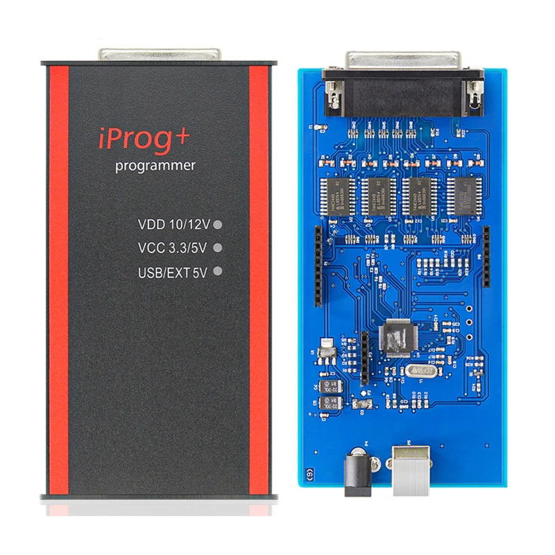 V85 Iprog Programmer IPROG+ IPROG PRO Support IMMO + Mileage Correction + Airbag Reset Replace Carprog Digiprog 3 Tango