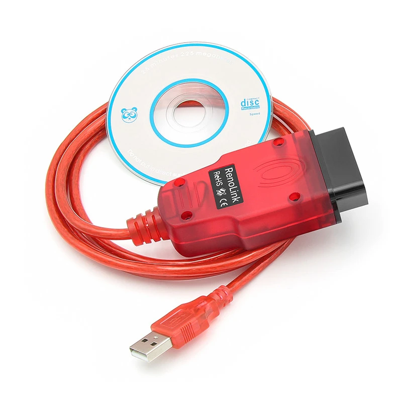 Renolink OBD2 V1.87 for Renault ECU Programmer Airbag Reset ECM UCH Key Programming Tool