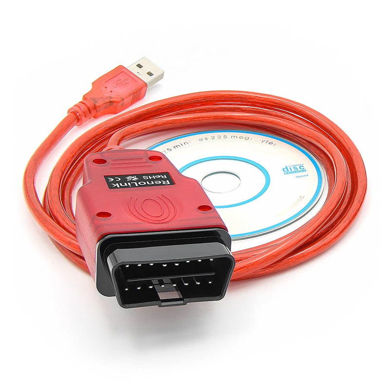 Renolink OBD2 V1.87 for Renault ECU Programmer Airbag Reset ECM UCH Key Programming Tool