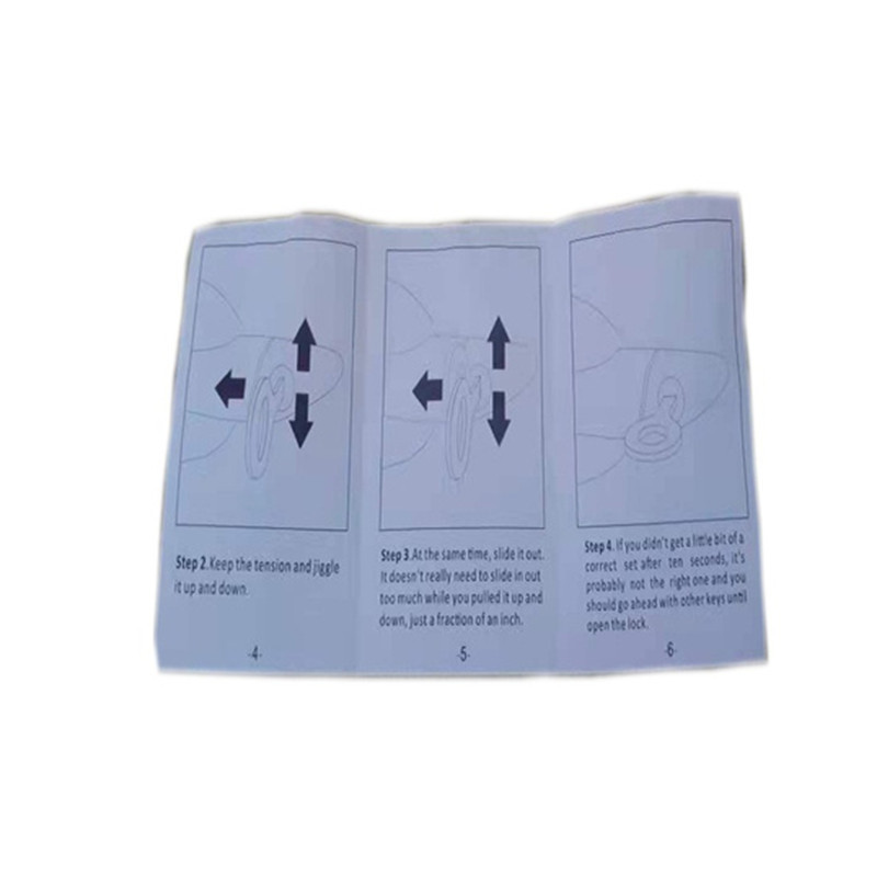 7pcs Multi-pick Lasertrack Car Keys HU66 Lock Pick Tools Set for VW Auto Locksmith Tools