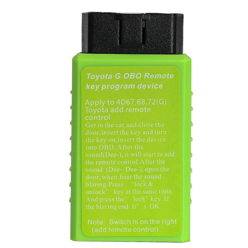 Toyota G and H Chip Key Programmer Vehicle OBD Remote Key Programmer for Toyota G Device Smart Keymaker Toyota G and Toyota H Key Programming Tool