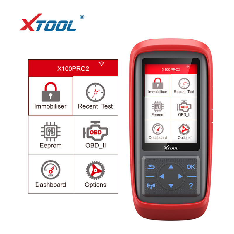 XTOOL X100 PRO2 Auto Key Programmer with EEPROM Adapter Support Mileage Adjustment