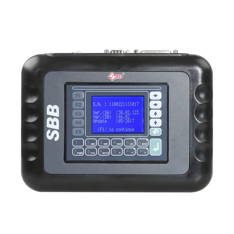 SBB Key Programmer V46.02 SBB Auto Key Programmer Support Toyota G Chip Multi-Language